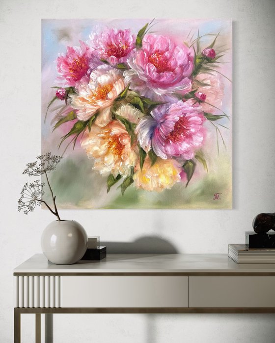 Magic peonies series - Romantic gift