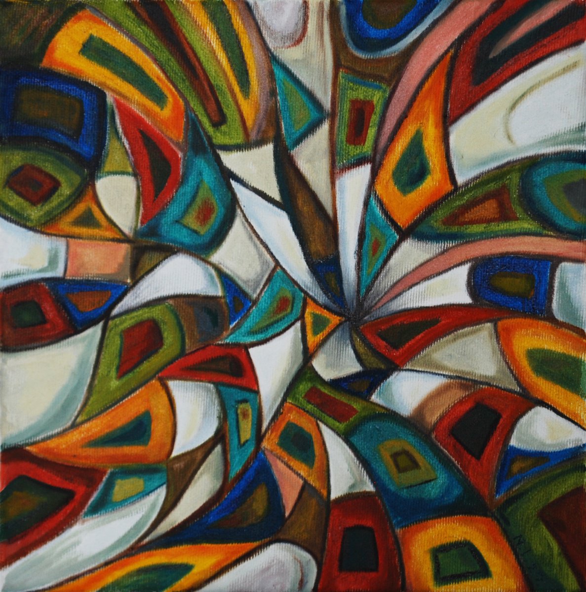 Down The Rabbit Hole By Nikola Ivanovic, 10 X 10, Artwork For Sale On Artfinder