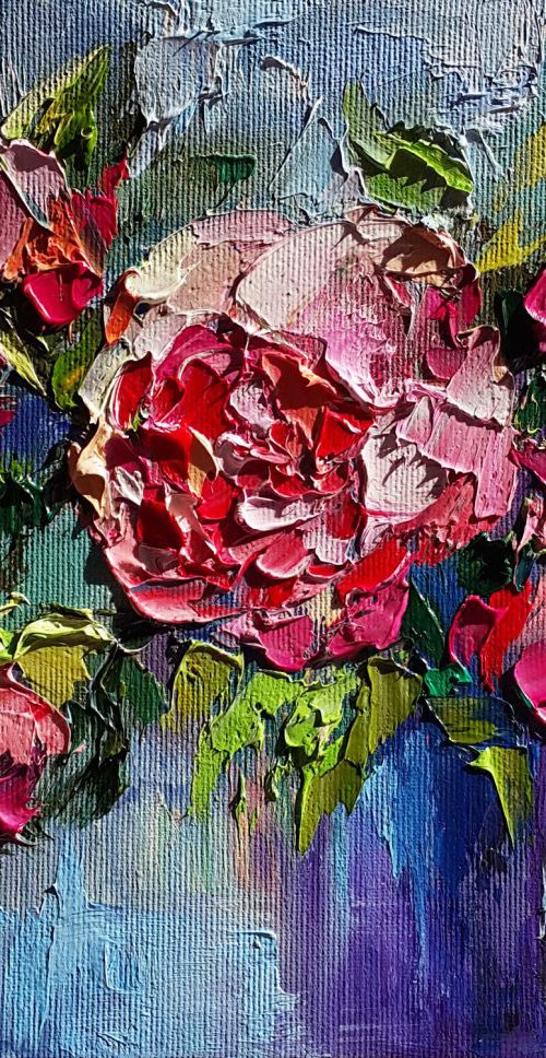 Pink peonies by Anastasia Kozorez