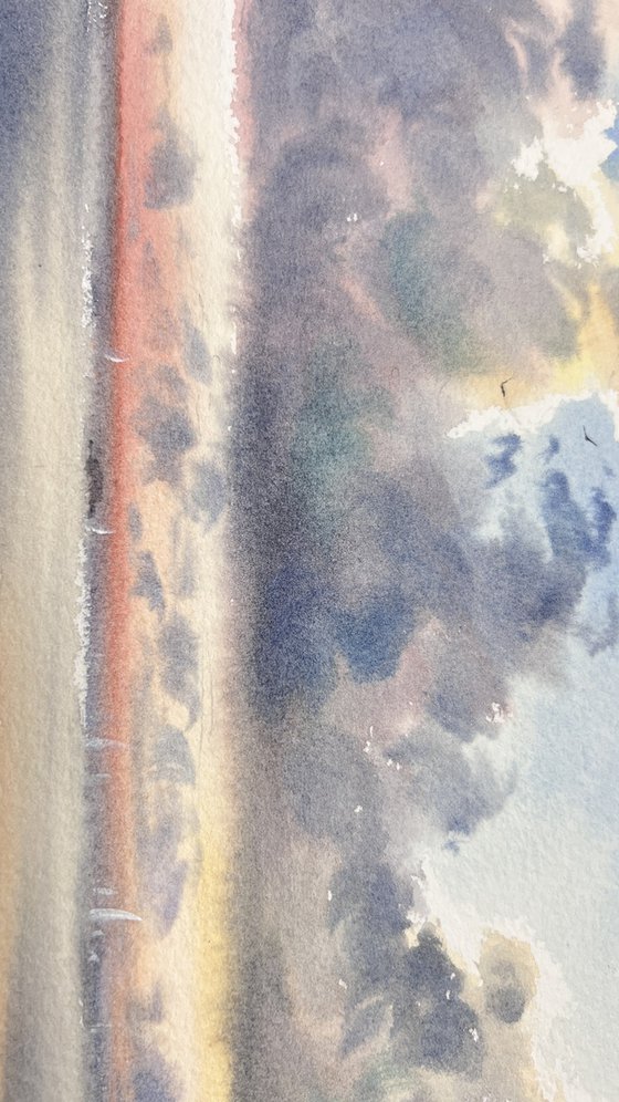 Yachts at sunset #22