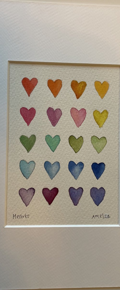 Hearts by Angela Rendall