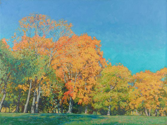 Golden autumn in Tsaritsyno