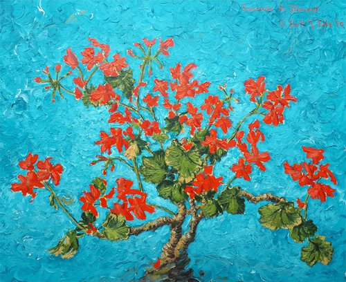 vincent's flowers by Colin Ross Jack
