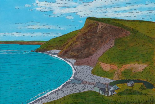 "Millook Haven, North Cornwall" by Tim Treagust