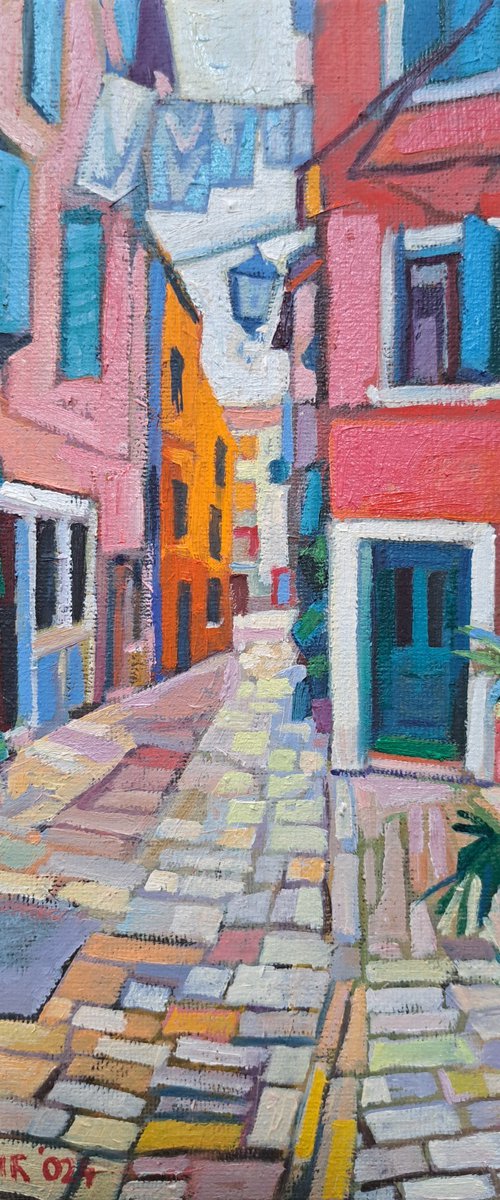 Street in Rovinj by Maja Đokić Mihajlović