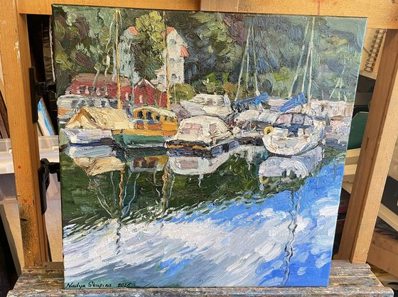 Boats in the Paddehavet