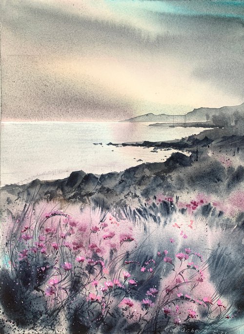 Flower coast by Eugenia Gorbacheva