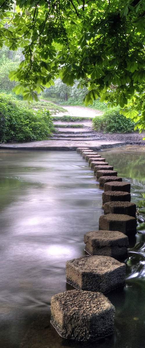 Box Hill Stepping Stones by Paul Englefield