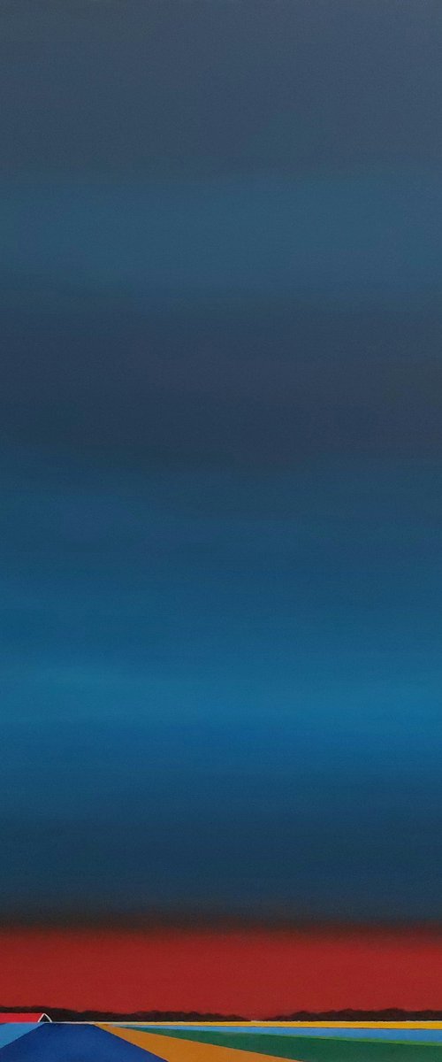 Mondriaan in the polder (5) by Nelly van Nieuwenhuijzen