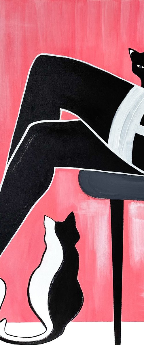 Jealous Cats by Kristina Mallen