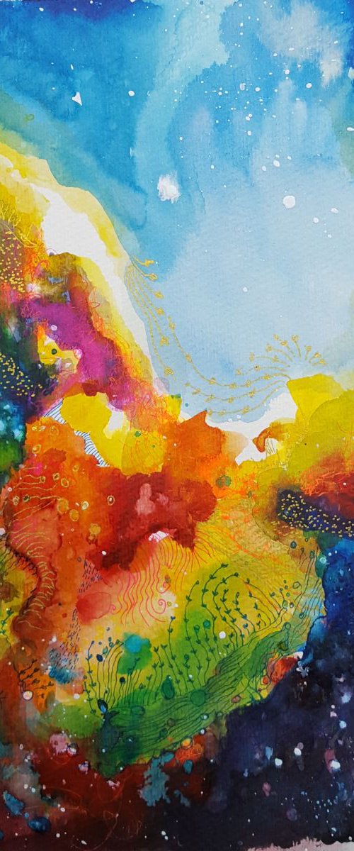 Underwater walking 6. by Simon Tünde