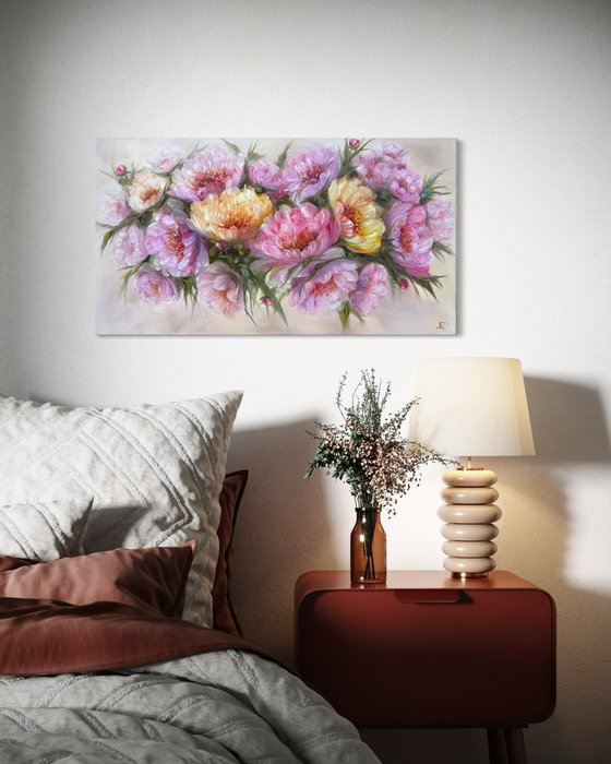 Magic peonies series - Love in Bloom