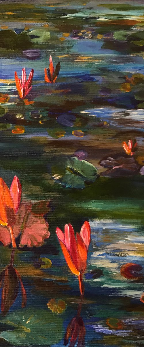 Water Lilies by Geeta Yerra