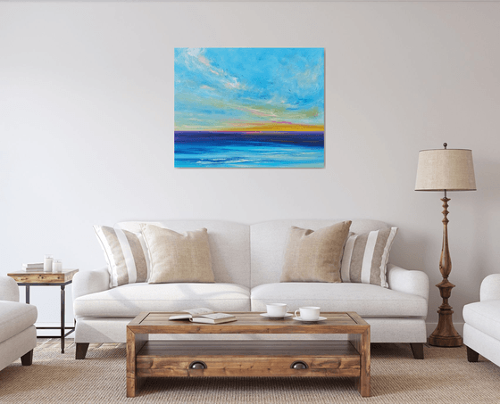 Call It Dreaming - Cornish Seascape, Art, Skyscape