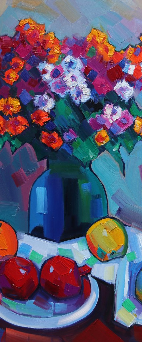 Still life with flowers by Tigran Avetyan