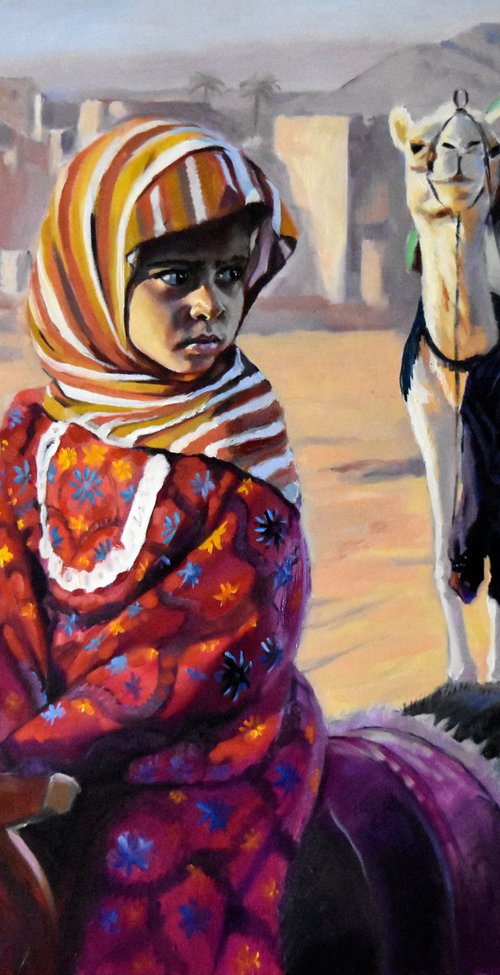 The child of desert by Serghei Ghetiu