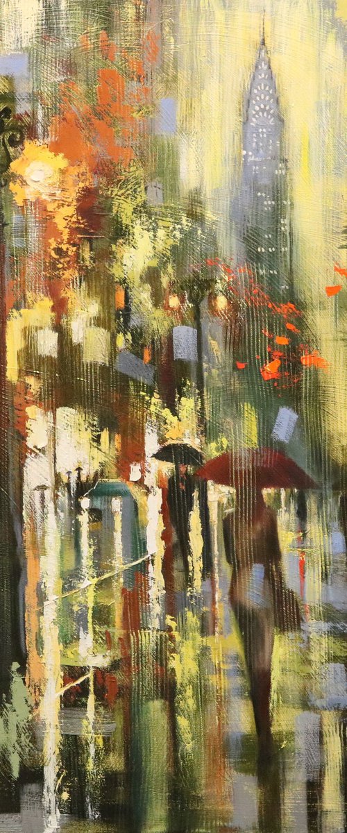 April Rain by Chin H Shin