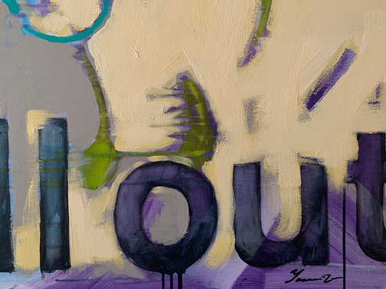 Big painting - "Chill out" - Urban Art - Relax - Summer - Street - City