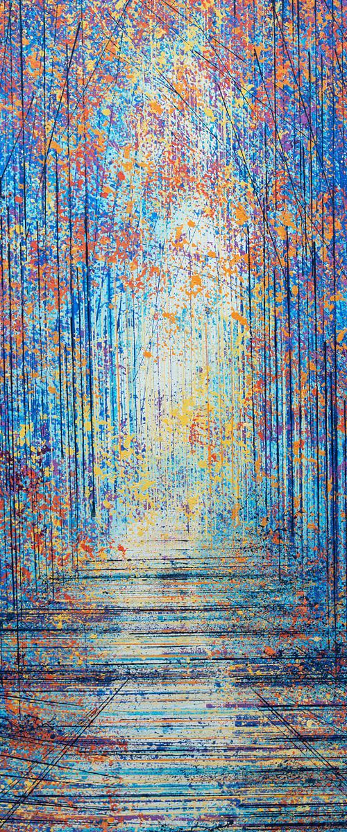 Autumn Forest Path by Marc Todd