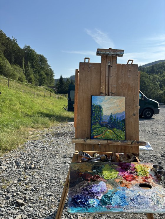 German Mountain Trail – Plein Air