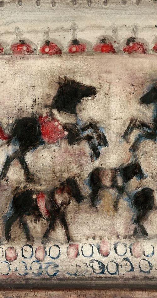 December horses by Alicia Rothman