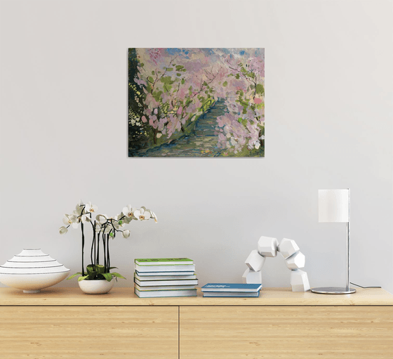 Flowering garden