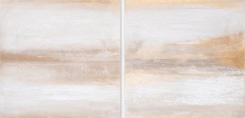No. 24-09 (180x90 cm)Diptych by Rokas Berziunas
