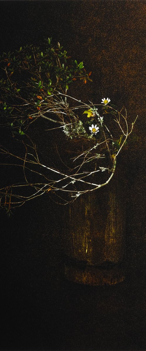 Remixing #010 -wild chrysanthemum, rhododendron tschonoskii- by Keiichiro Muramatsu