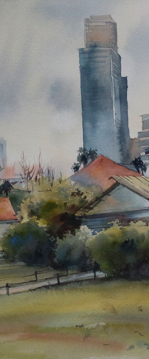 Tel Aviv Cityscape by Sophie Rodionov