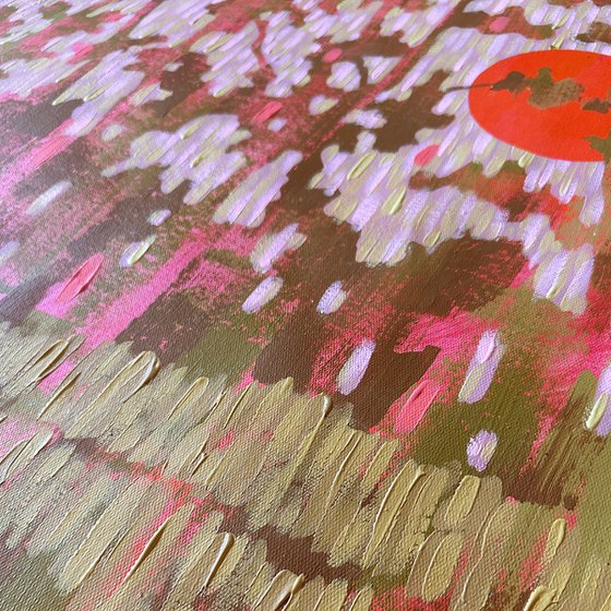 Lace of the Forest at Sunset