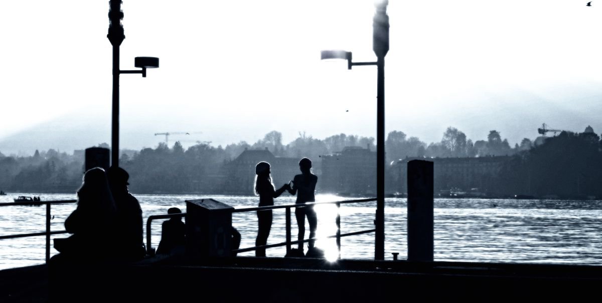 Impressionistic Photograph , Zurich Misty Blue By Marc Ehrenbold, 40 X 30, Artwork For Sale On Artfinder