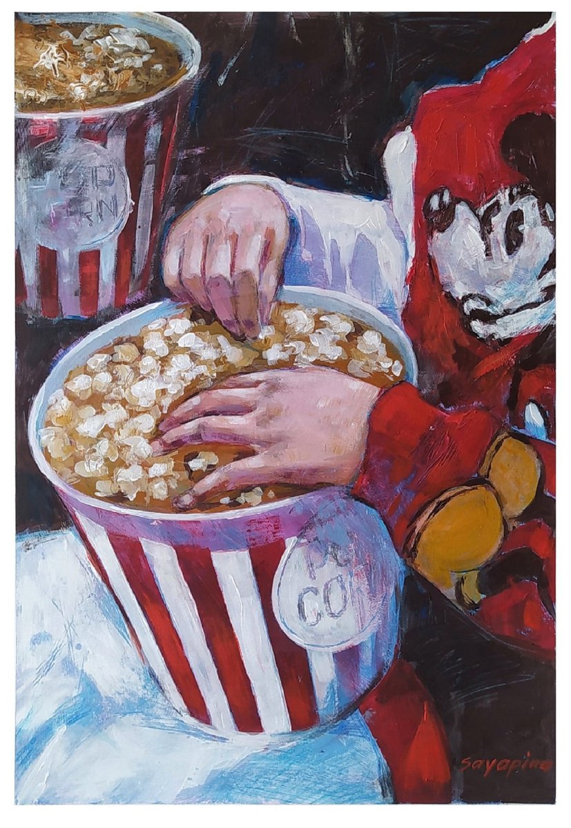 Popcorn by Elena Sayapina