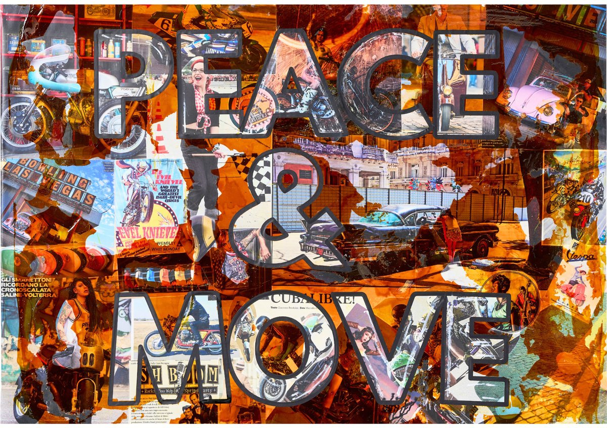 PEACE & MOVE II by Xavi Castel