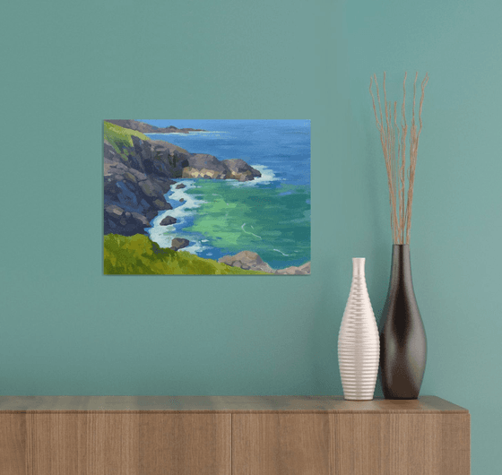 View From Clodgy Point, St Ives