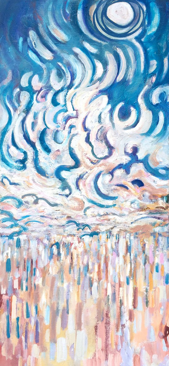 From The Heavens By Guy Pickford, 14 X 32, Artwork For Sale On Artfinder