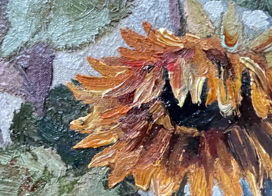 Trondheim sunflowers