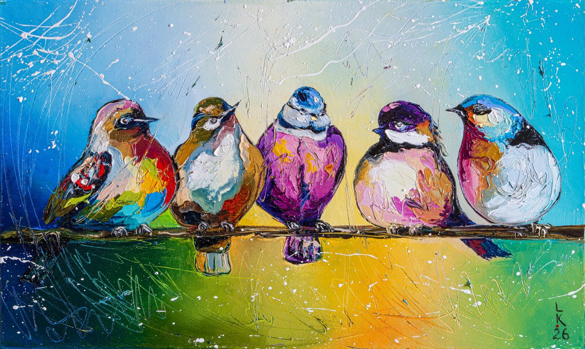 Little Company By Liubov Kuptsova, 20 X 12, Artwork For Sale On Artfinder