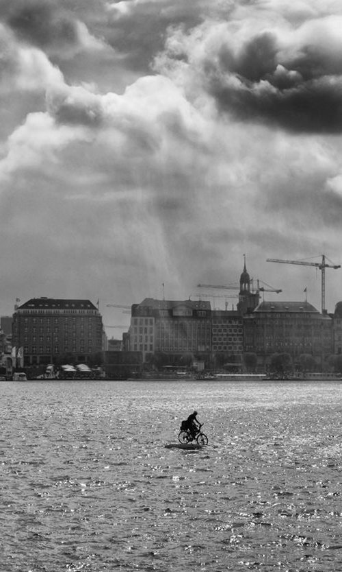 "Alster Lake. Hamburg"  Limited Edition 4/ 100 by Dmitry Savchenko