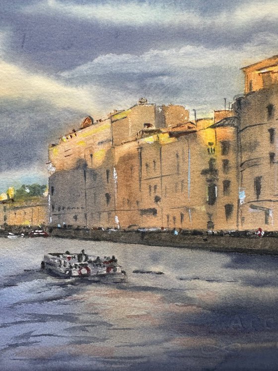 Saint Petersburg. Moika River.