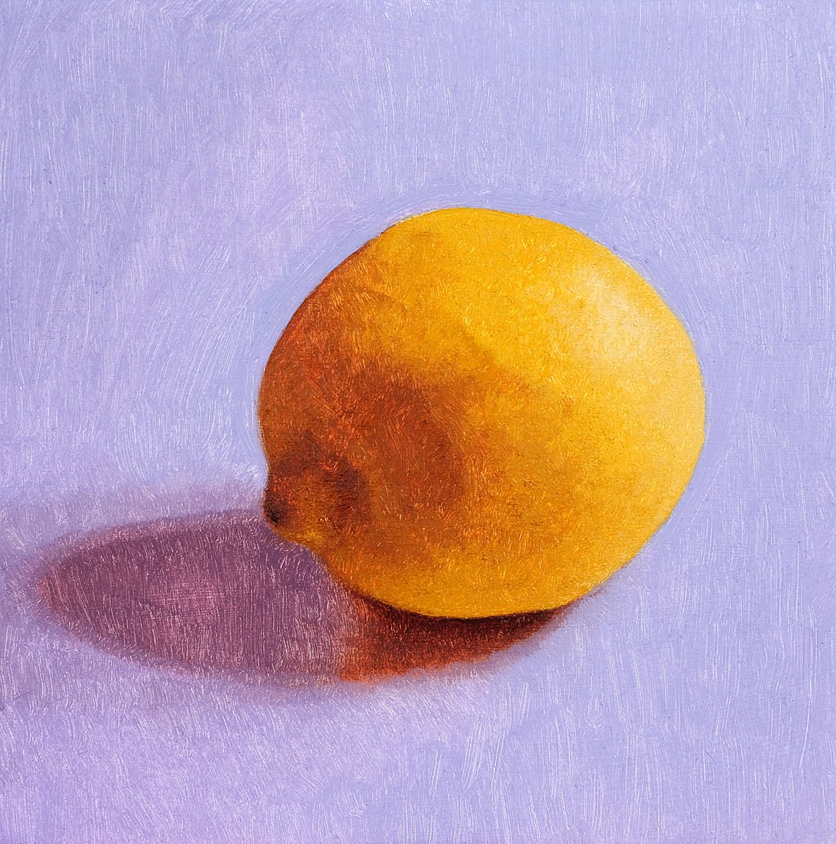 Lemon on Lilac by Louis Savage