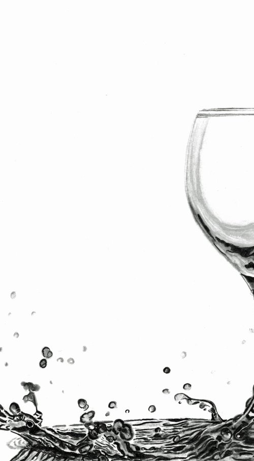 Wine Splash #3 by Paul Stowe