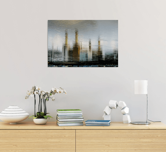 BATTERSEA WATER 2015 Limited edition  1/20 24" x 16"