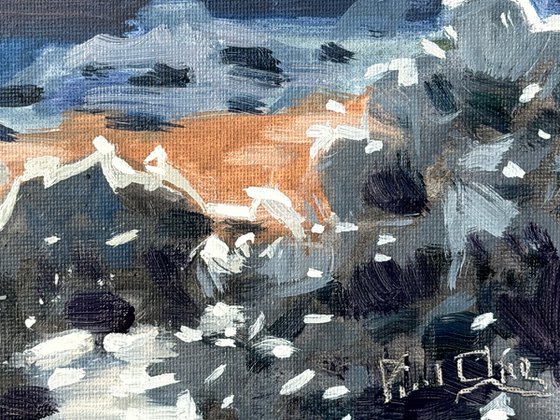 Overlooking the Canyon