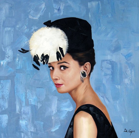 Audrey Hepburn Portrait “Breakfast at Tiffany's”