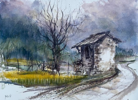 the abandoned house XIDI Village China