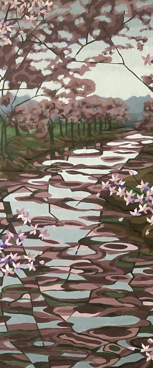 Cherry Blossom Valley by Tarja Laine