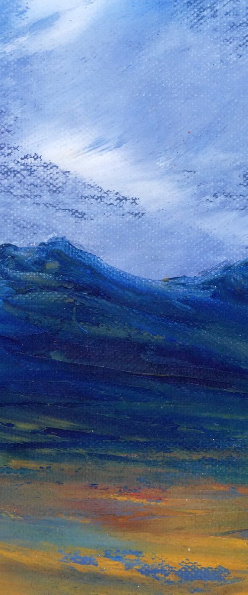 Autumn Evening Hills by oconnart