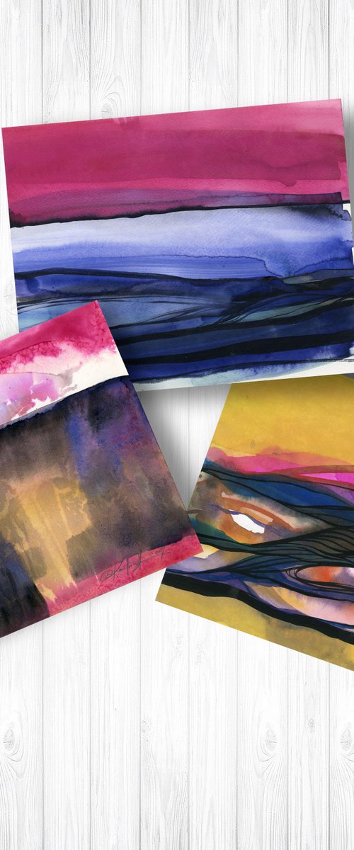 Abstraction Collection 5 by Kathy Morton Stanion