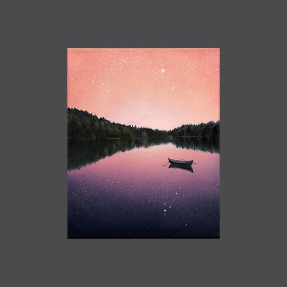 Serene Lake. Landscape