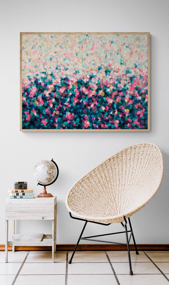 Among a field of light